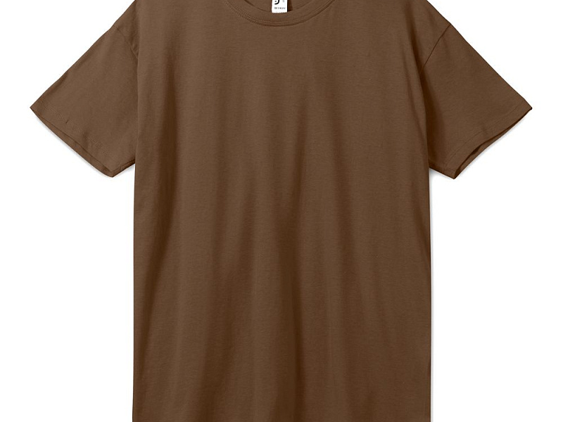 Футболка унисекс Regent 150, коричневая