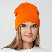 Шапка Tube Top, оранжевая (апельсин)