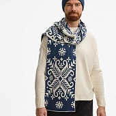 Шапка Wintertude, синяя с белым