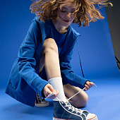 Толстовка унисекс H3, синяя