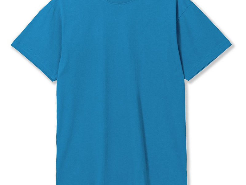 Футболка унисекс T-Bolka 180, бирюзовая