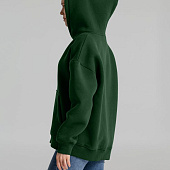 Худи Kulonga Oversize, темно-зеленое