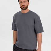 Джемпер с коротким рукавом Siluetti Volumica, серый