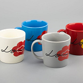 Кружка Valotti Medio, ярко-синяя