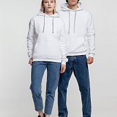 Толстовка с капюшоном Kirenga Heavy, белая (белоснежная)