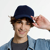 Бейсболка Woolridge, темно-синяя