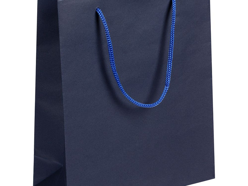 Пакет бумажный Vid M, синий