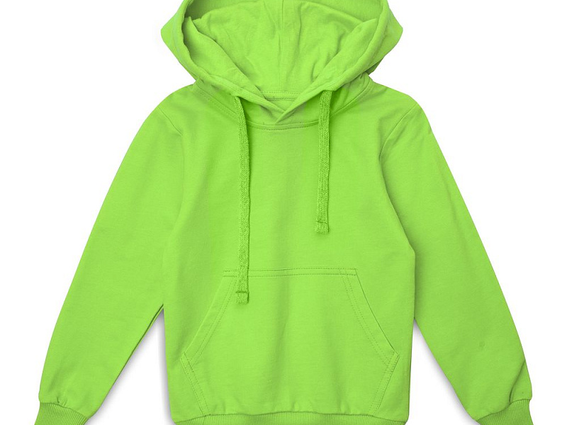 Худи детское Kirenga Kids 2.0, зеленое яблоко