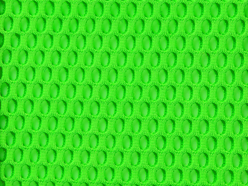 Заготовка из крупной сетки Rete 3500, зеленый неон