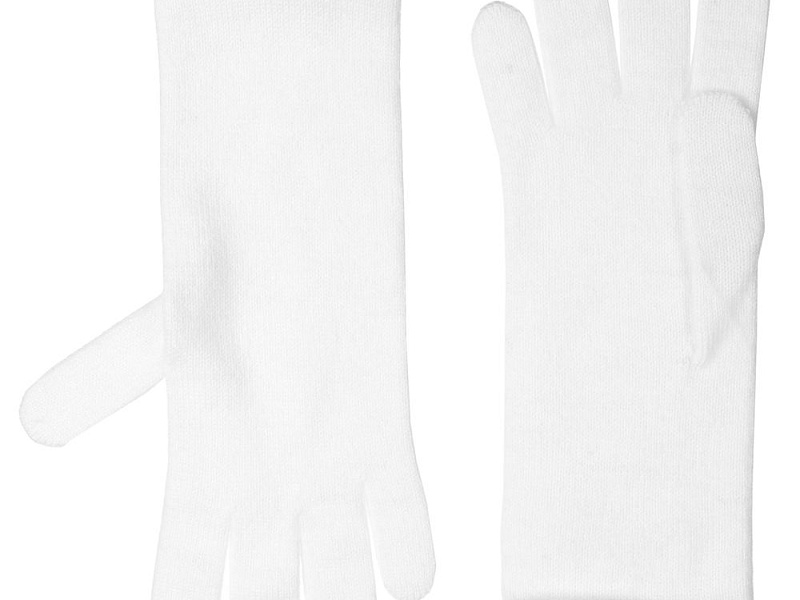 Перчатки Alpine, удлиненные, белые