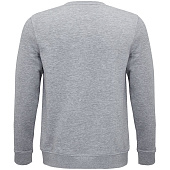 Свитшот унисекс Comet, серый меланж