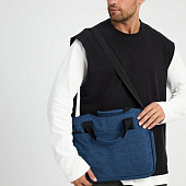 Сумка для ноутбука Delegate, синяя