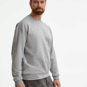 Свитшот унисекс Columbia, серый меланж