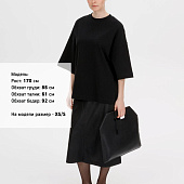 Футболка оверсайз Big Boss, черная