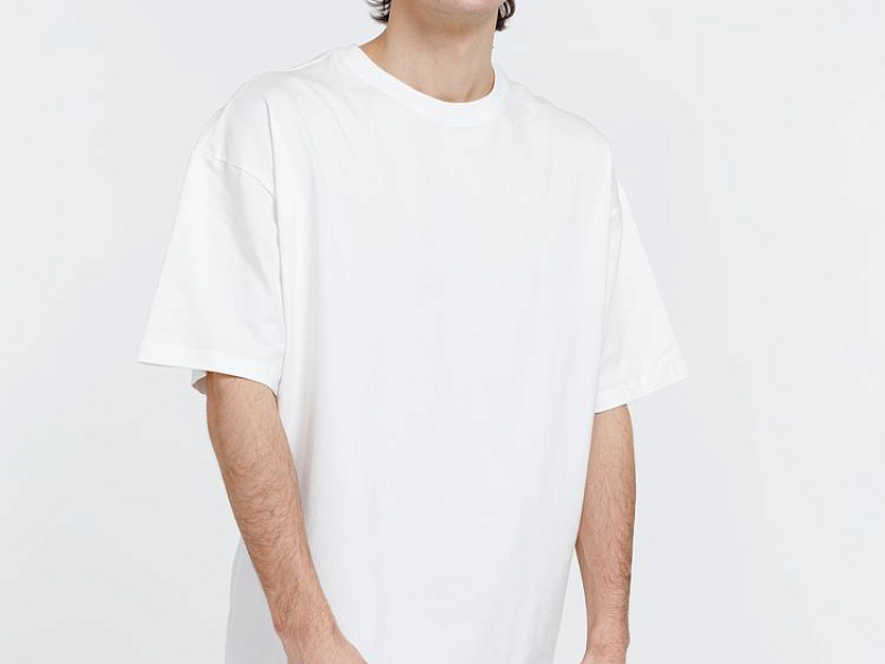 Футболка оверсайз унисекс Big Haul, молочно-белая