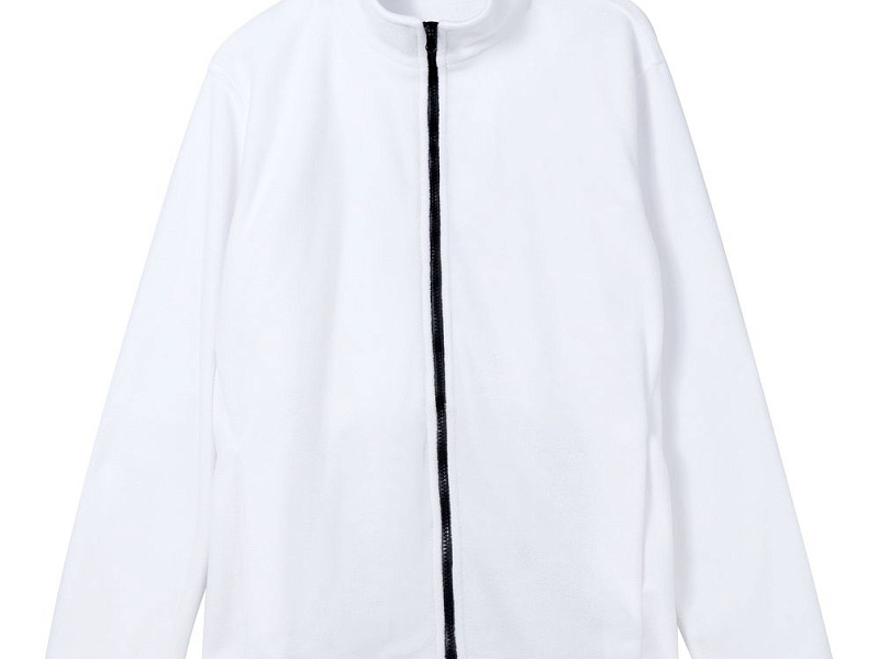 Куртка флисовая унисекс Manakin, белая