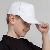 Бейсболка детская Standard Kids, белая