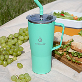 Термостакан Kasumigaoka, бирюзовый