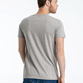 Футболка «Волка футболка», серый меланж