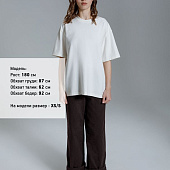 Футболка оверсайз Kangas, белая