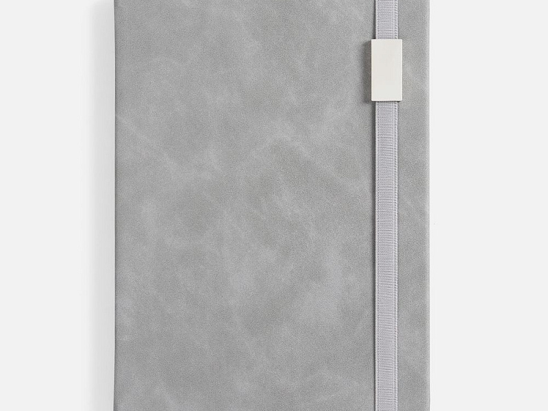 Ежедневник Urban Metal, недатированный, серый