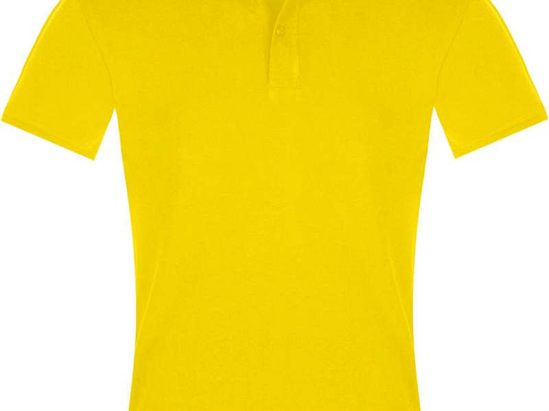 Рубашка поло мужская Perfect Men 180 желтая