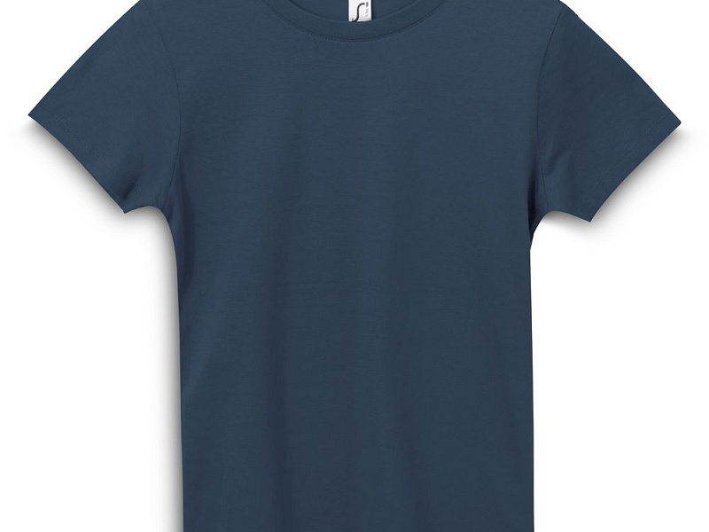 Футболка женская Regent Women, синяя (джинс)