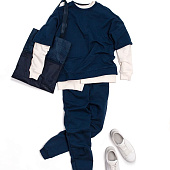 Футболка унисекс Neofit, темно-синяя