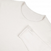 Лонгслив унисекс Siluetti Fuori, молочно-белый