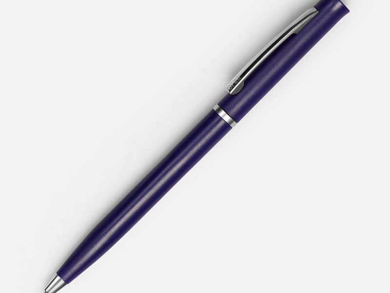 Ручка шариковая Euro Chrome, синяя