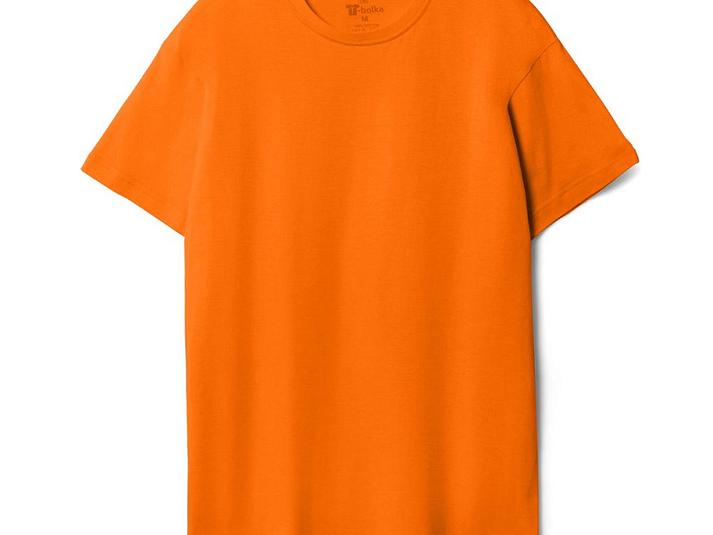 Футболка унисекс T-bolka 140, оранжевая