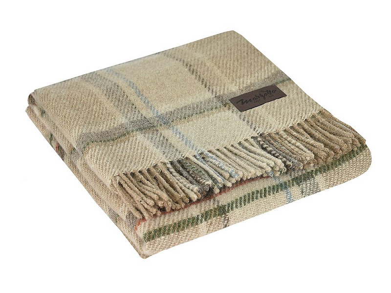 Плед Аrequipa, бежевый с серым