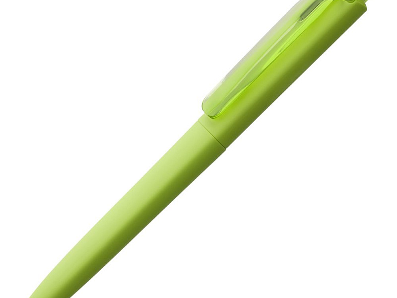 Ручка шариковая Prodir DS8 PRR-T Soft Touch, зеленая