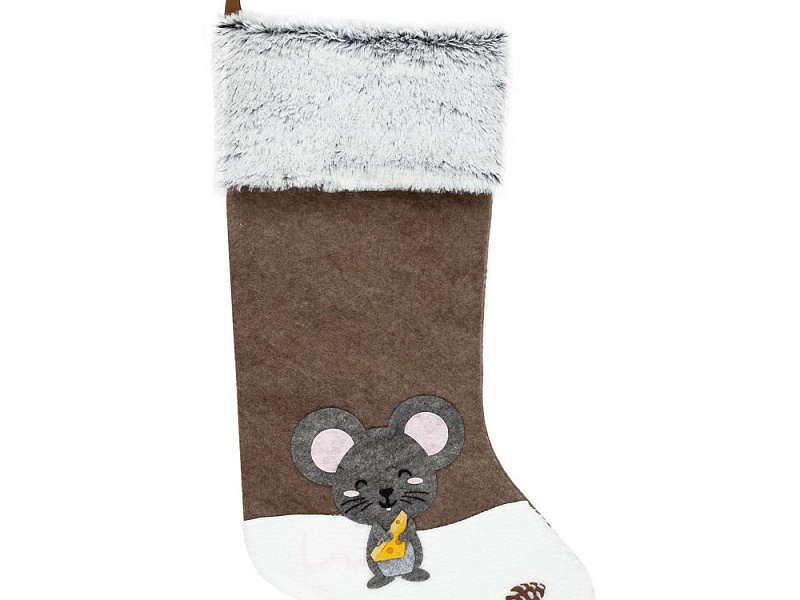 Носок для подарков Noel, с мышкой
