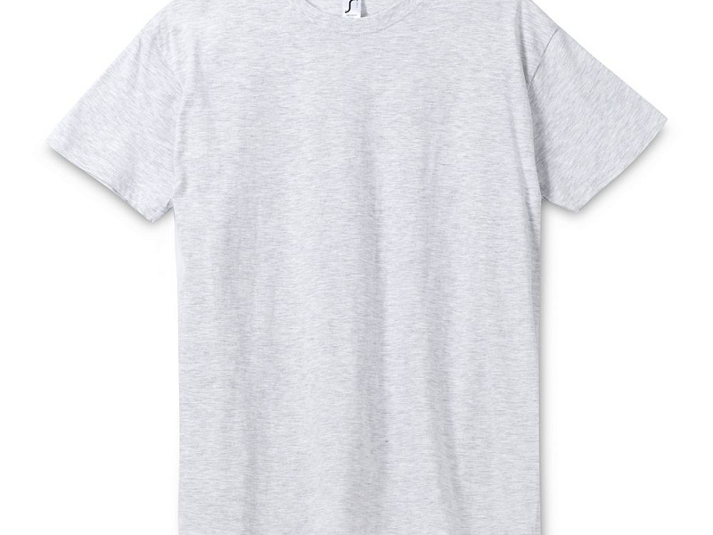 Футболка унисекс Regent 150, светло-серый меланж