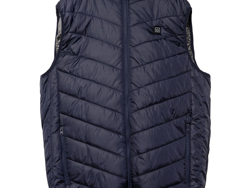 Жилет с подогревом Thermalli Valmorel, темно-синий