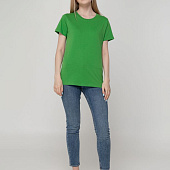 Футболка женская T-bolka Lady, ярко-зеленая