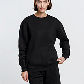 Свитшот унисекс Delta, черный