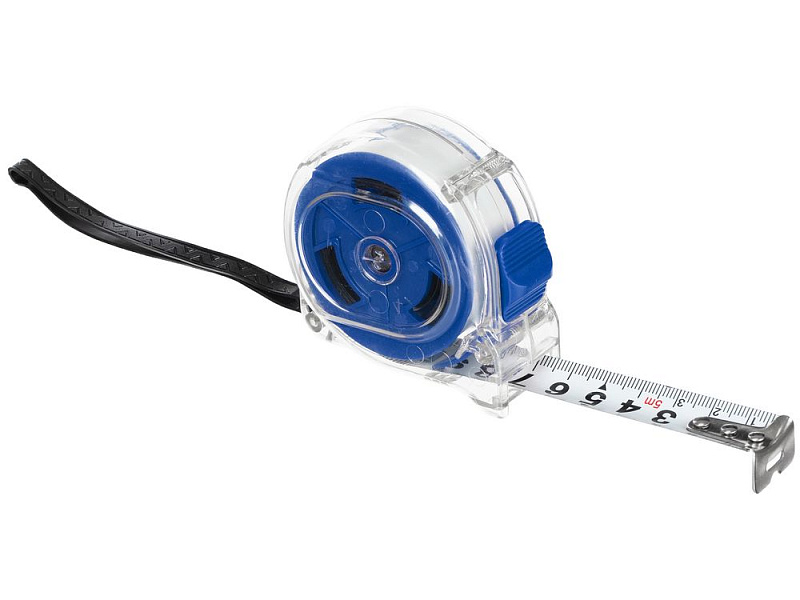 Рулетка Selvaksi, 5 м, синяя