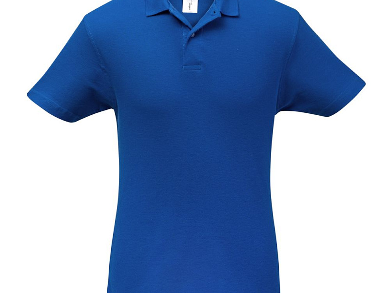 Рубашка поло ID.001 ярко-синяя