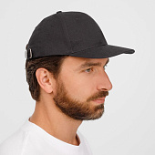 Бейсболка Buffalo, темно-серая (графит)