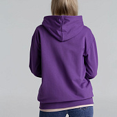 Толстовка на молнии с капюшоном Unit Siverga, фиолетовая