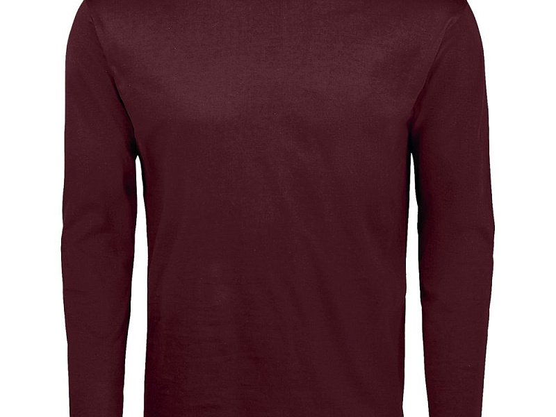 Футболка с длинным рукавом Monarch 150, бордовая