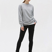 Толстовка унисекс Sully, черный меланж