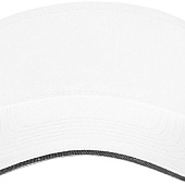 Козырек Ace, белый с черным