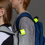 Светоотражающий браслет Lumi, ver.2, желтый неон