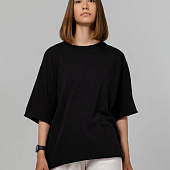 Футболка оверсайз Vozduh 2.0, черная