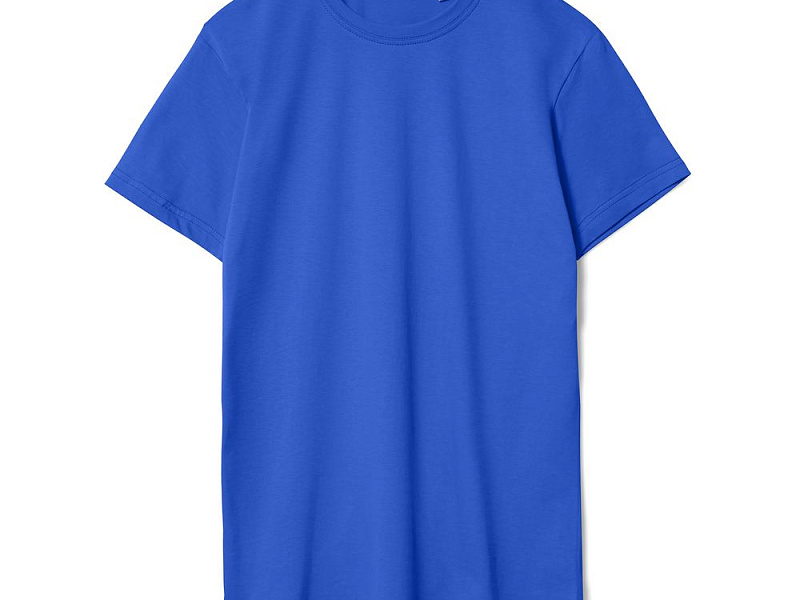 Футболка унисекс T-Bolka 160, ярко-синяя