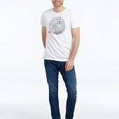 Футболка «Качели», белая