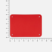 Лейбл Eta Soft Touch, XL, красный
